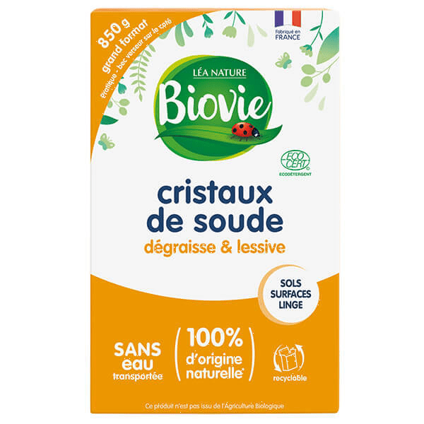 Cristaux de soude, dégraisse & lessive 850g