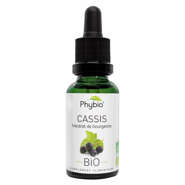 Macérât Glycériné Cassis Bio 30ml