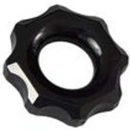 Cock Ring Spartan Noir 1pc