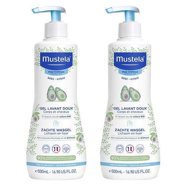 Gel Lavant Doux Lot de 2 x 500ml