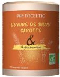 Levure de Bière Carotte et Phytocéramides Bio 105 Comprimés - Pot 105 comprimés