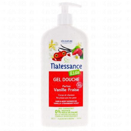 Kids Gel douche vanille fraise flacon 500ml