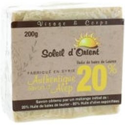 Pharm'up Savon d'Alep 20% Soleil d'Orient Pain Visage & Corps 200g