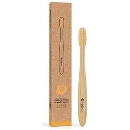 Brosse de bambou jaune
