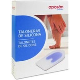 Taloneras Silicona Talla S 34-36 1 Par