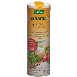 A.Vogel Herbamare Sel marin aux légumes et au piment bio