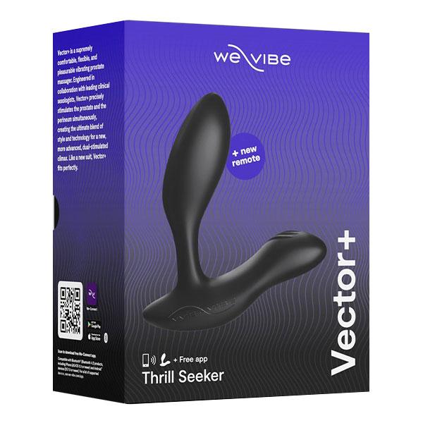 We-Vibe Vector+ Charcoal Black