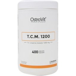 T.C.M. 1200 Tri Creatine Malate 400 Capsules