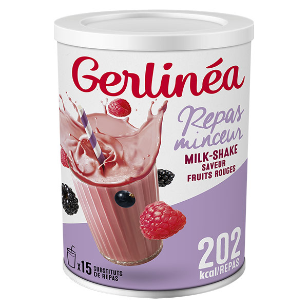 Boisson Milkshake Repas Minceur Goût Fruits Des Bois Riche En Protéines Boite De 15 Repas