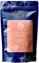 Thé glacé à la pêche - Thé noir / Thé vert - 8 sachets