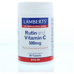 Rutina y Vitamina C 500mg + Bioflavonoides 90comp