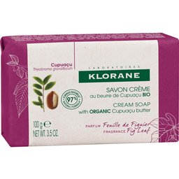 Savon Crème Au Beurre De Cupuaçu Bio Feuille De Figuier 100g