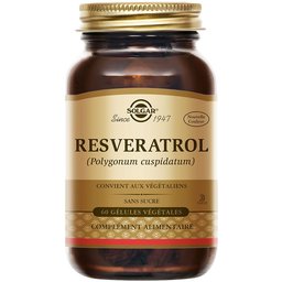 Resvératrol - Antioxydant - Cardiovasculaire - 60 gélules végétales