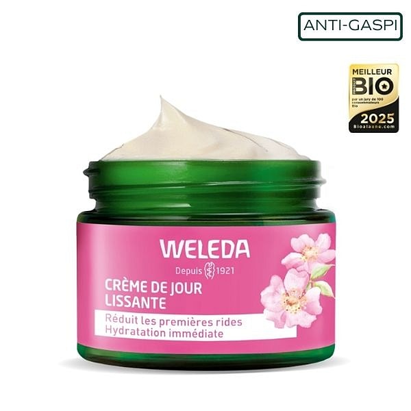 Crème de Jour lissante Rose Musquée & Thé blanc - Weleda