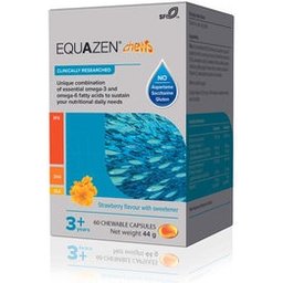 Equazen Chews Masticable Fresa 60caps
