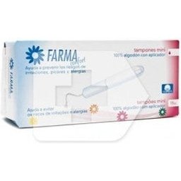 Pharmaconfort Tampon 100% Cotton Mini 18 pcs