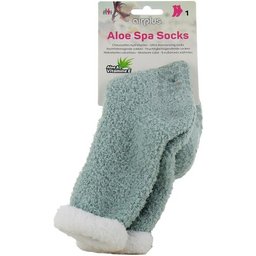 Aloe Spa Chaussettes Hydratantes Vert Menthe TU 1 Paire