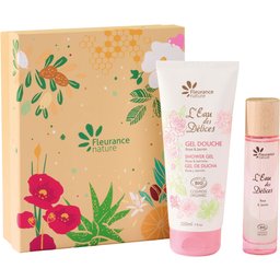 Coffret Parfum + Gel Douche Rose & Jasmin