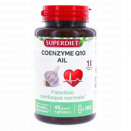 Coenzyme Q10 Ail 180 gélules