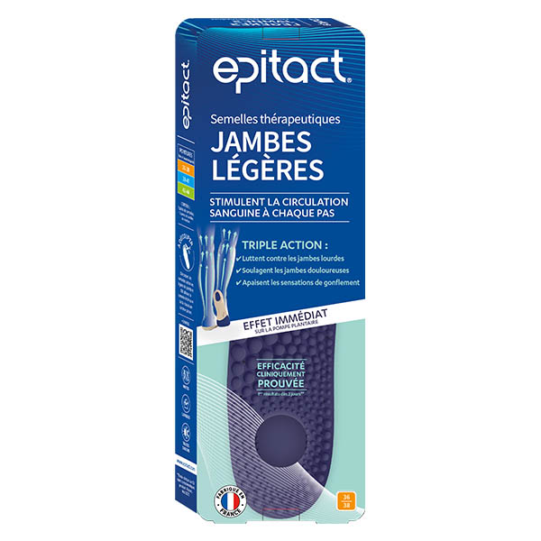 Semelles Jambes légères 36/38.