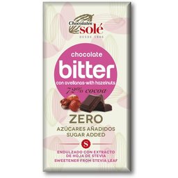 Chocolat Bitter 72% Zero 100g