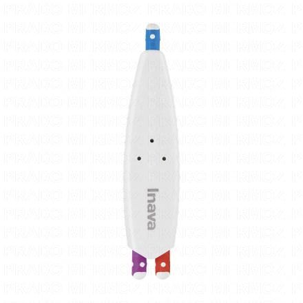 Trio compact - Brossette interdentaire ISO 1.4.5 mixte large et étroit 1 manche + 3 brosettes