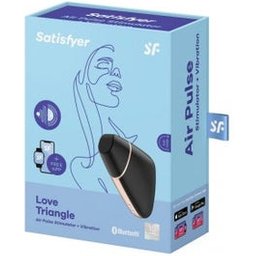 Connect Stimulateur de clitoris Love Triangle Noir