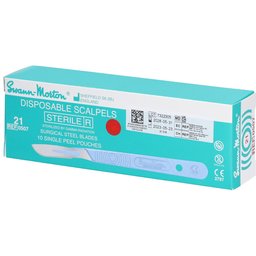 Scalpel Stérile Nr 21