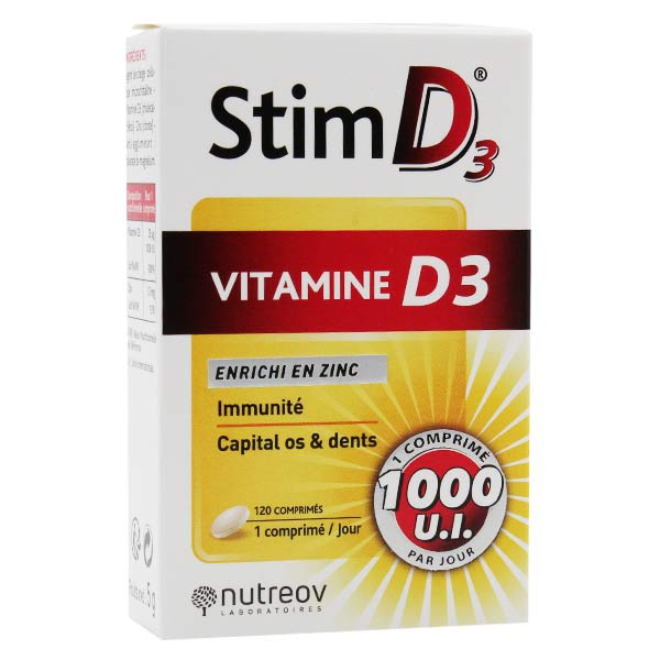Physcience Phytea Stim D3 Vitamine D3 120 comprimés