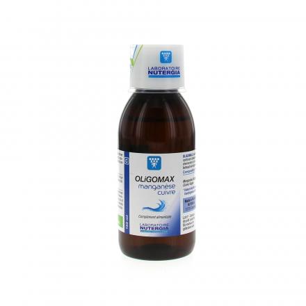 Oligomax manganèse cuivre flacon 150ml
