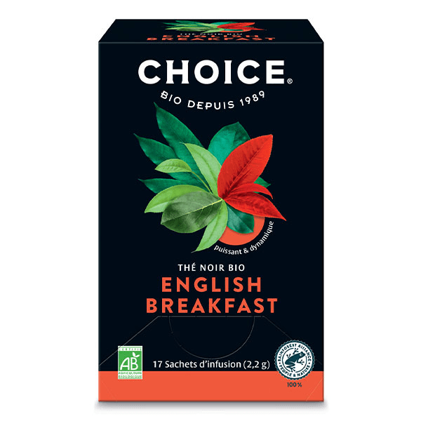 Thé Noir English Breakfast Bio 17 sachets