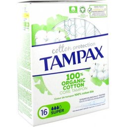 Bio Tampon de Algodon Super 16uds