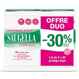 Cotton Touch Protège-Slips 2x40uts