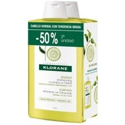 Shampooing Pulpe de Cédrat 400ml 2 Unités