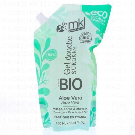 Gel douche Surgras Aloe Vera Bio eco-recharge 900ml