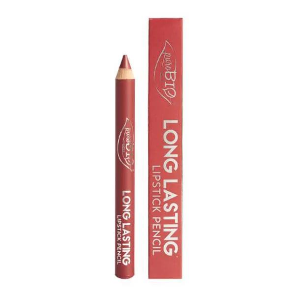 PuroBio Crayon Rouge à Lèvres bio long lasting Rose Chaud 15L  - 3g