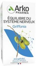 Arkogélules Griffonia 40 Gélules - Boîte 40 gélules