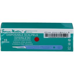 Scalpel Stérile Jetable N° 15 10 pièces