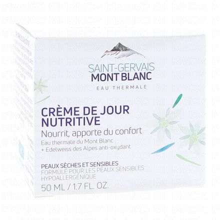 SAINT-GERVAIS MONT BLANC Crème de jour nutritive pot 50ml