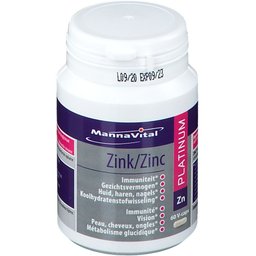 Mannavital Zinc Platinum