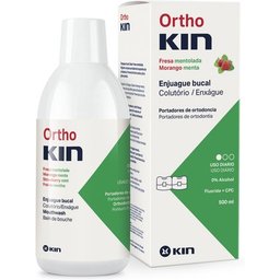 Bain de bouche à la fraise mentholée 500ml