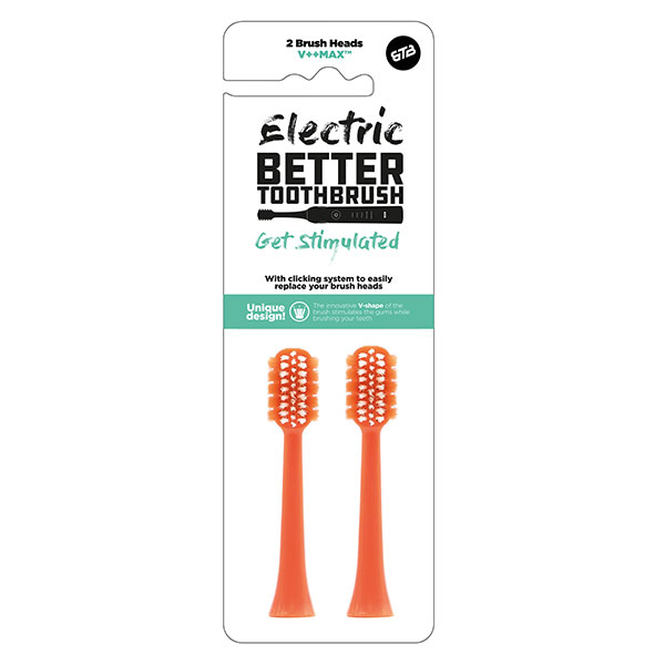 Tête de rechange Regular Corail Lot de 2