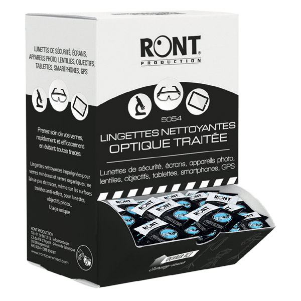 Lingette Nettoyante Optique 250 unités
