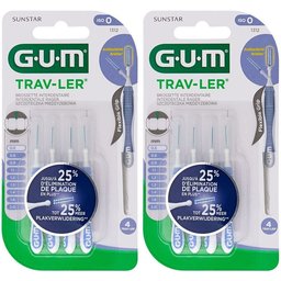 Gum® Proxabrush Trav-ler brossette interdentaire 0.6 mm