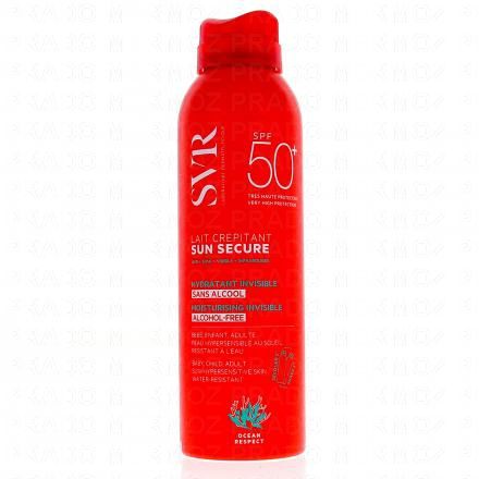 Lait crépitant Sun Secure SPF 50+ Spray 200ml