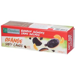 Orange Soft Cakes Sans Sucres