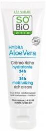 Hydra Aloe Vera Crème Riche Hydratante 24H Biologique 50 ML - Tube 50 ml