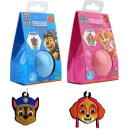Kit Boule de Bain Pat Patrouil Bleu/Rose 170g + Jouet