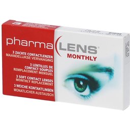 PharmaLENS® Monthly Lentilles (Dioptrie +8.00)