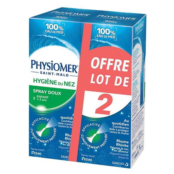 Hygiène du Nez Spray Doux Lot de 2 x 135ml